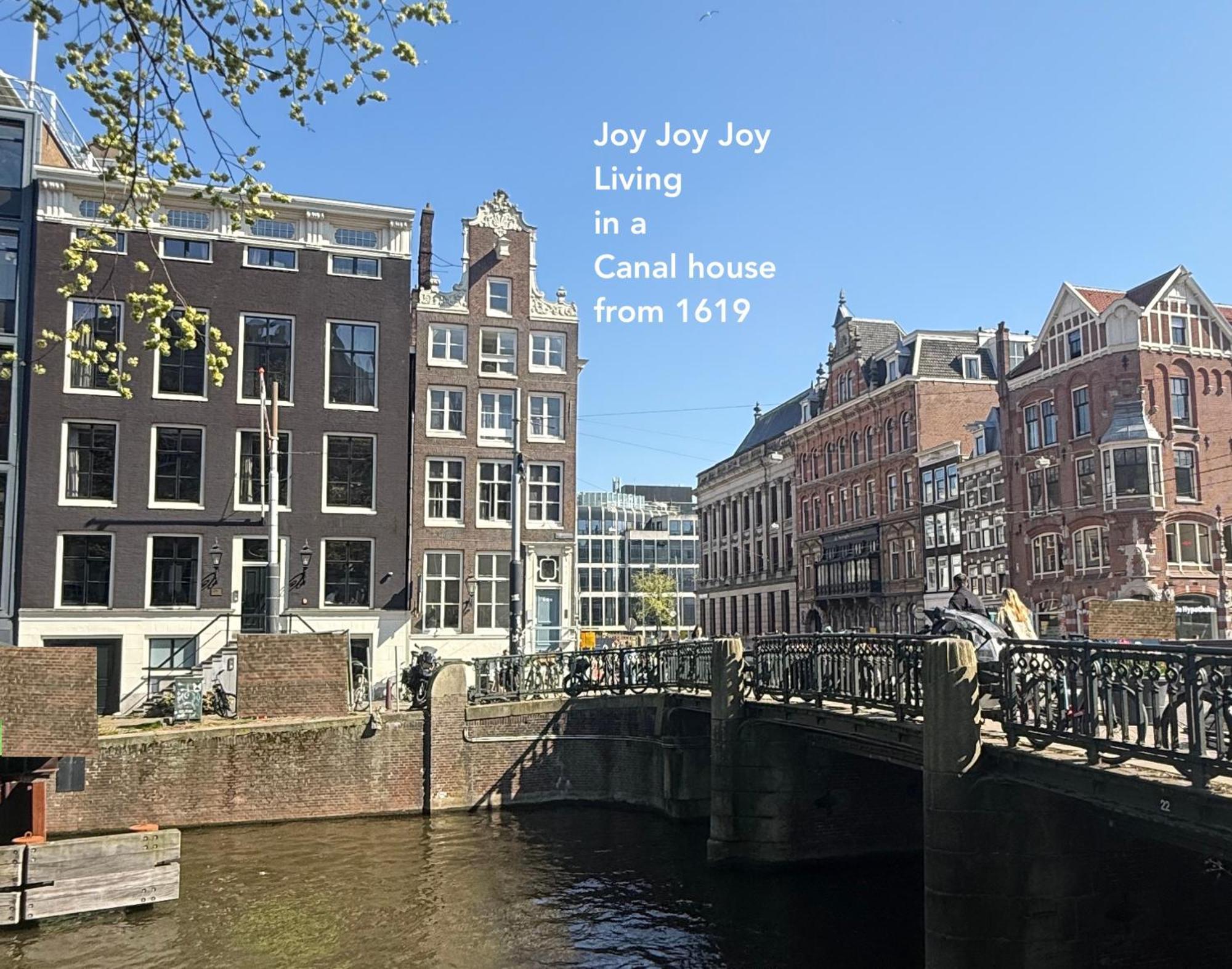 Two Bedroom Apartment In Historic Canalhouse From 1618 - City Centre 암스테르담 외부 사진